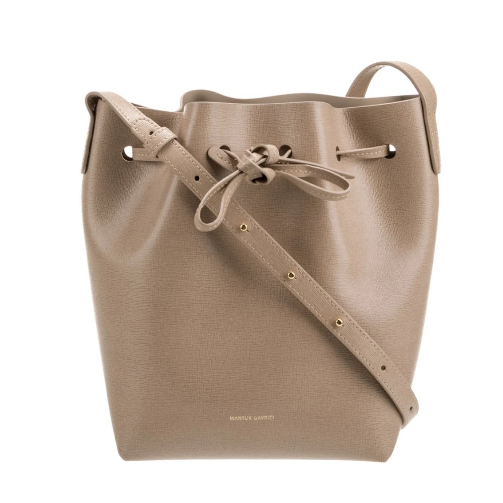 Mansur Gavriel Leather Bucket Bag